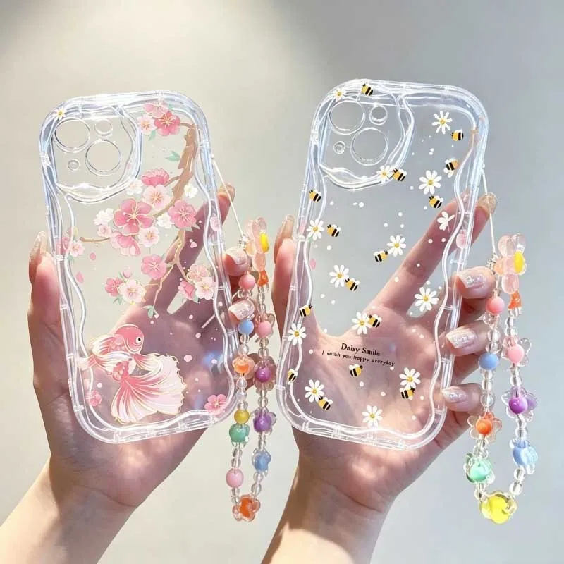 Étui avec bracelet pour Motoro - Cute Cartoon Wrist Strap Silicone Case avis et prix