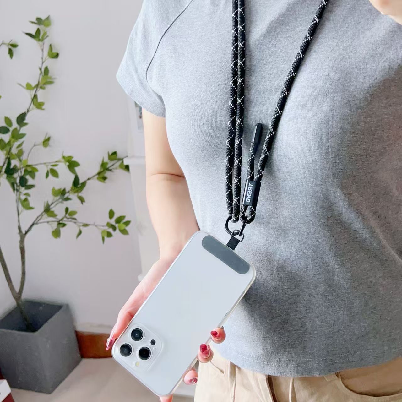 Lanière de téléphone Anti-pert - Crossbody Lanyard Neck Strap Case avis et prix